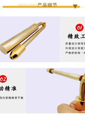 高精准纯铜折叠寻龙尺能量棒探测棒方便携带大师款包邮