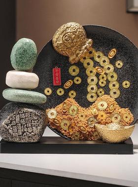 招财宝袋，财运滚滚，开启，吉祥，客厅，家装，办公室前台礼品