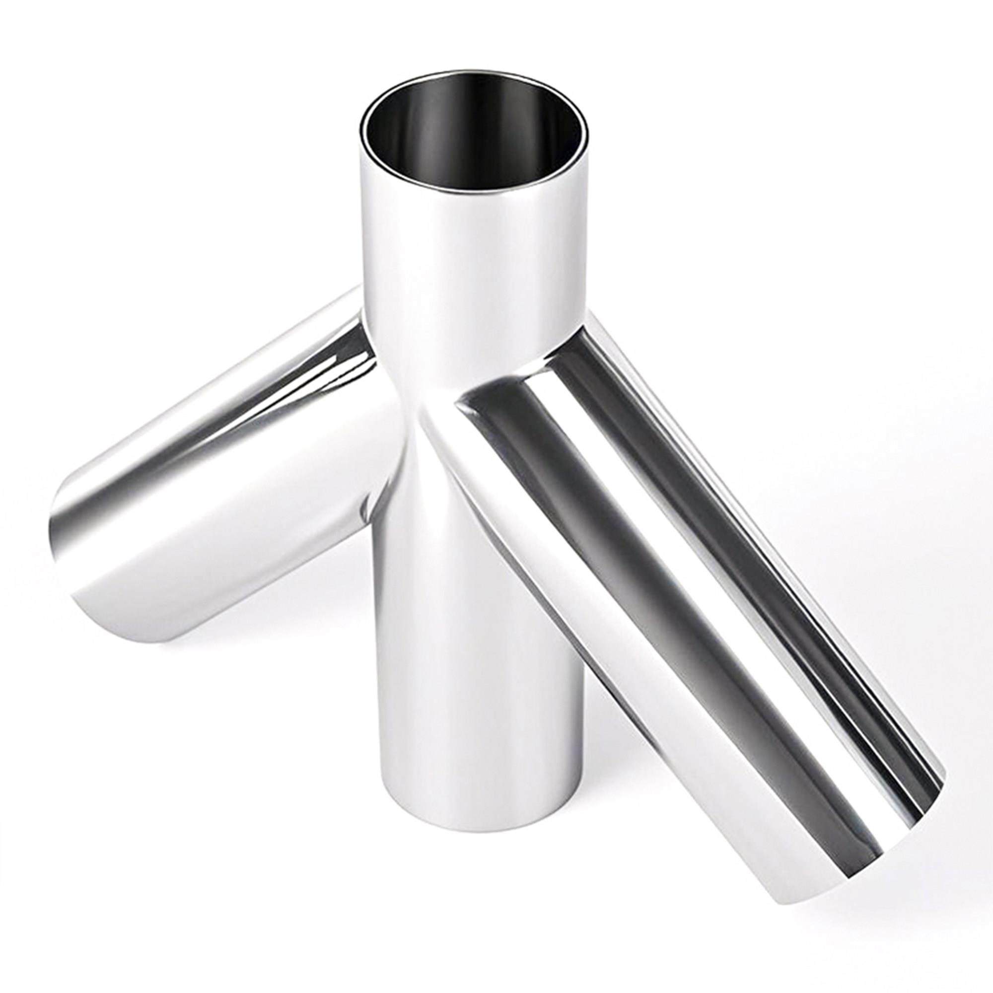 盼特304不锈钢卫生级Y型斜四通水管接头Y形45度焊接三通叉型焊接,淘宝优惠券,粉丝福利购,淘宝优惠卷