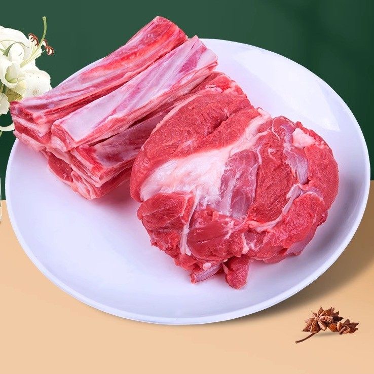 新疆巴音布鲁克黑头羊新鲜生羊肉手抓烧烤羊羔肉羊腿羊排中国包邮,淘宝优惠券,粉丝福利购,淘宝优惠卷