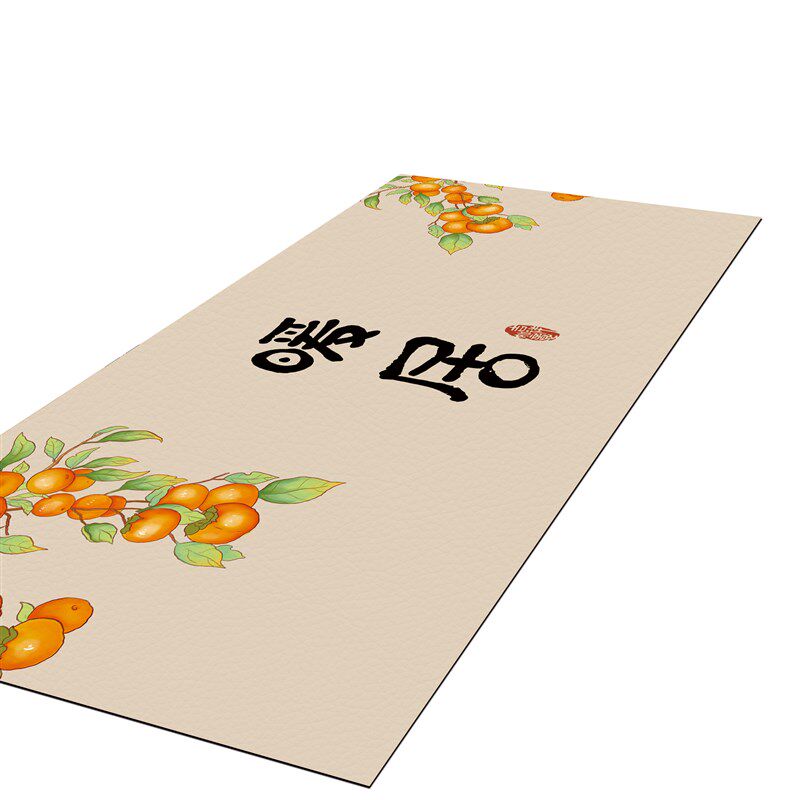 Chinese style modern master bedroom bay window mat waterproof sunscreen mat no-wash new Chinese style balcony window sill mat non-slip seat cushion