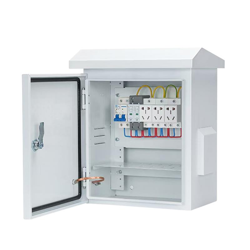 Outdoor waterproof distribution box, smart security video surveillance box, rainproof chassis, pole equipment box, outdoor weak current box