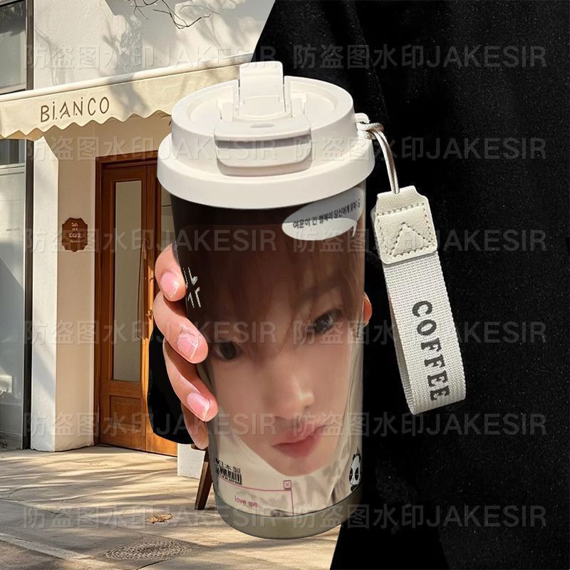 sakuya可爱周边保温杯女士高颜值2025新款316不锈钢大容量吸管 - 图2