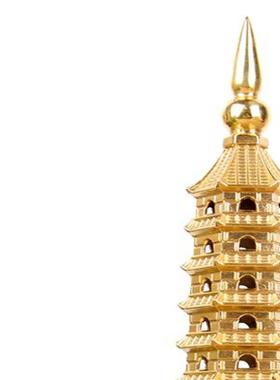 铜文昌塔层十三层纯铜文昌笔摆件层九层书房书桌挂件