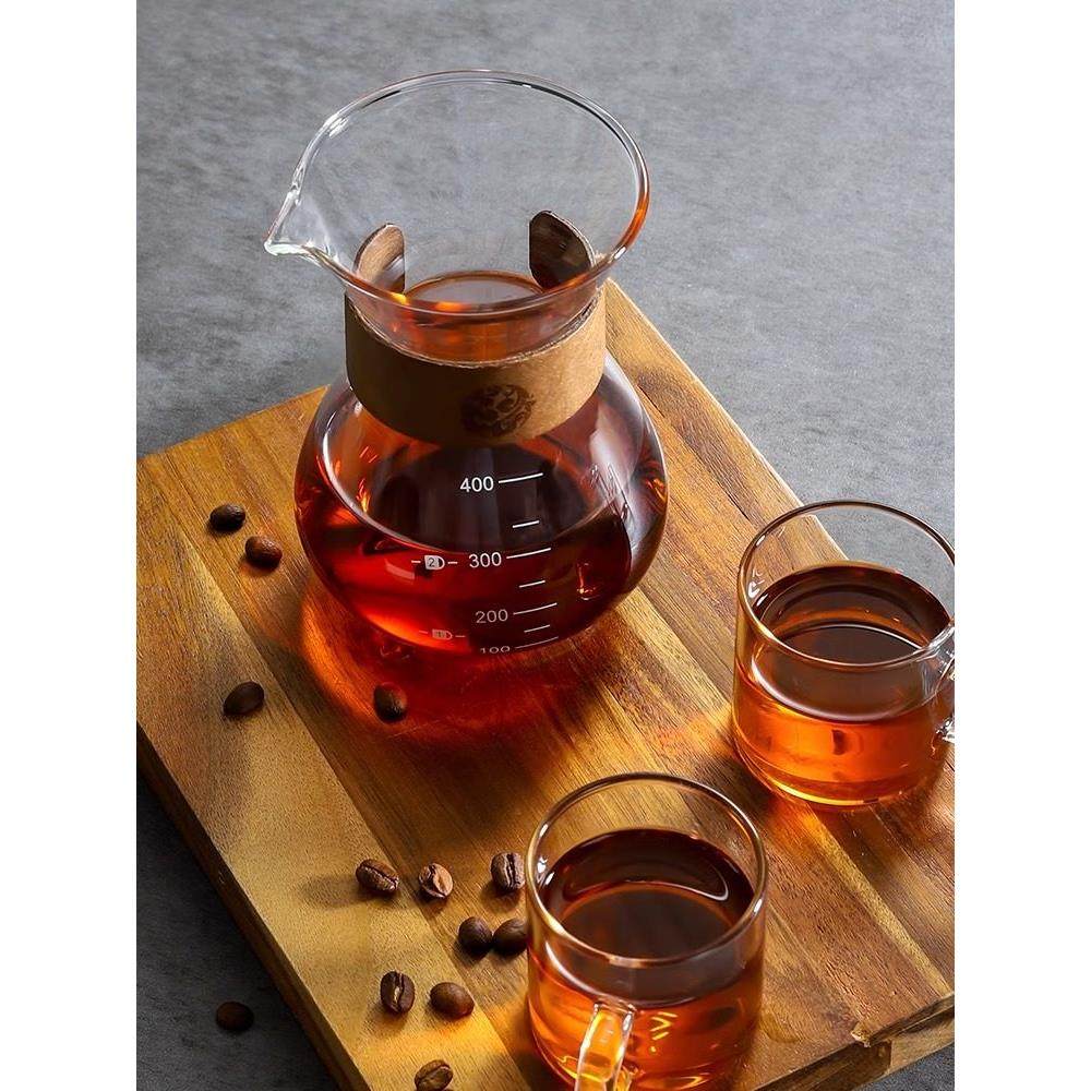 咖啡共享壶手冲咖啡集玻璃滴壶挂耳咖啡漏斗过滤杯无试纸冷冲壶,淘宝优惠券,粉丝福利购,淘宝优惠卷