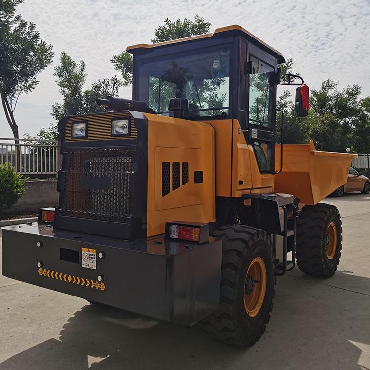四驱前置翻斗车25马力液压自卸翻斗车工矿爬坡四轮车 - 图1