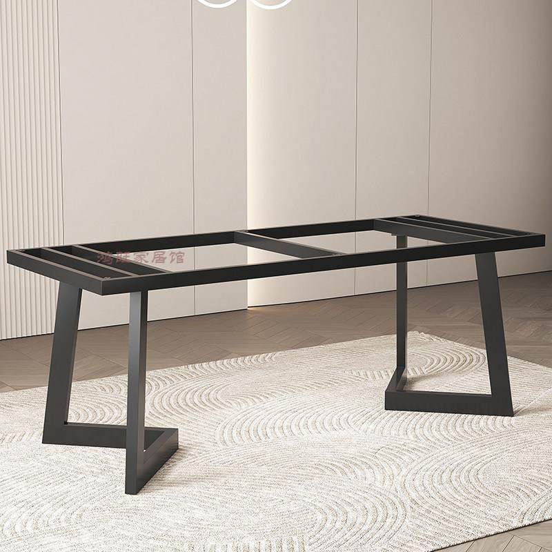 简约岩板桌腿支架瓷砖大理石餐桌脚底座办公桌桌脚金属桌子架支撑,淘宝优惠券,粉丝福利购,淘宝优惠卷