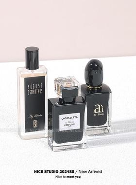 现代简约样板房香水摆件道具化妆室男女衣帽间化妆台衣柜装饰品