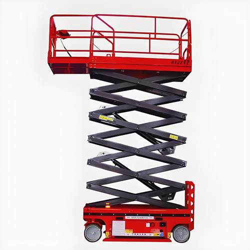 全自行升降机剪叉式高空作业平台68101214米液压移动式升降机平台 - 图3