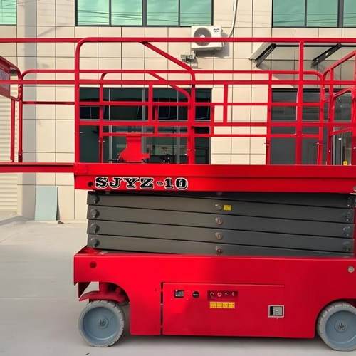 全自行升降机剪叉式高空作业平台68101214米液压移动式升降机平台 - 图1