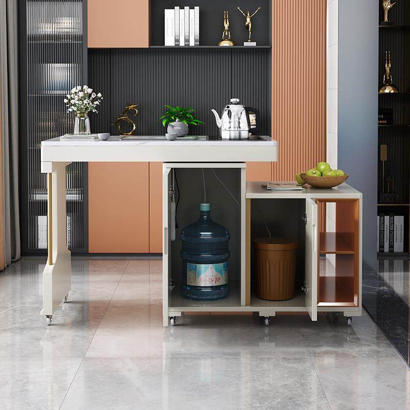 可移动可旋转茶台茶桌椅组合带轮家用阳台小户型泡茶桌烧水壶一体,淘宝优惠券,粉丝福利购,淘宝优惠卷