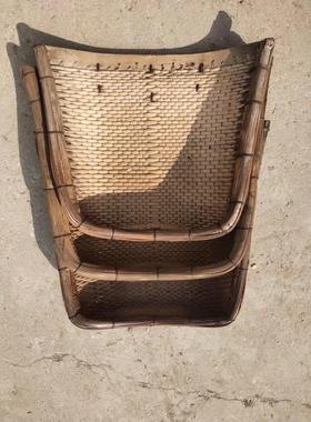 民俗怀旧老物件老簸箕柳编簸箕老式农具农耕工具农家院 摆件 道具