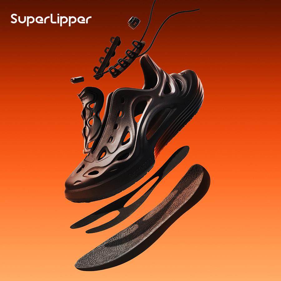 SuperLipper溯溪|2025夏季新款男女户外探野防滑沙滩洞洞涉水凉鞋,淘宝优惠券,粉丝福利购,淘宝优惠卷