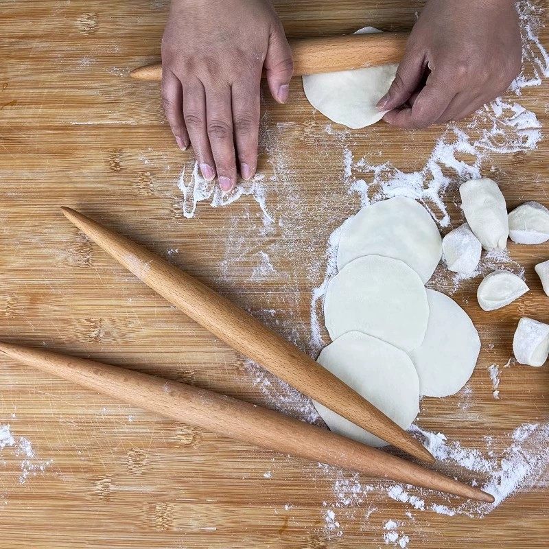 擀面杖家用尖头实木擀饺子皮神器鱼肚擀面杖烧卖包子面条专用面杖,淘宝优惠券,粉丝福利购,淘宝优惠卷