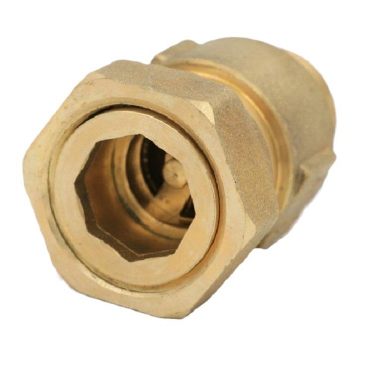 全铜水表伸缩止回阀 防空转表前阀 逆止阀 表后单向阀活接水表前 - 图3