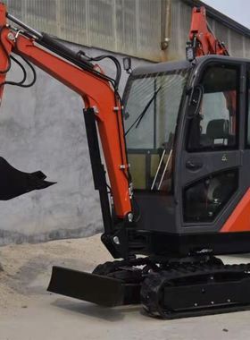 新品微型挖掘g机 多功能履带式挖土机 小型微挖 多型号挖土机