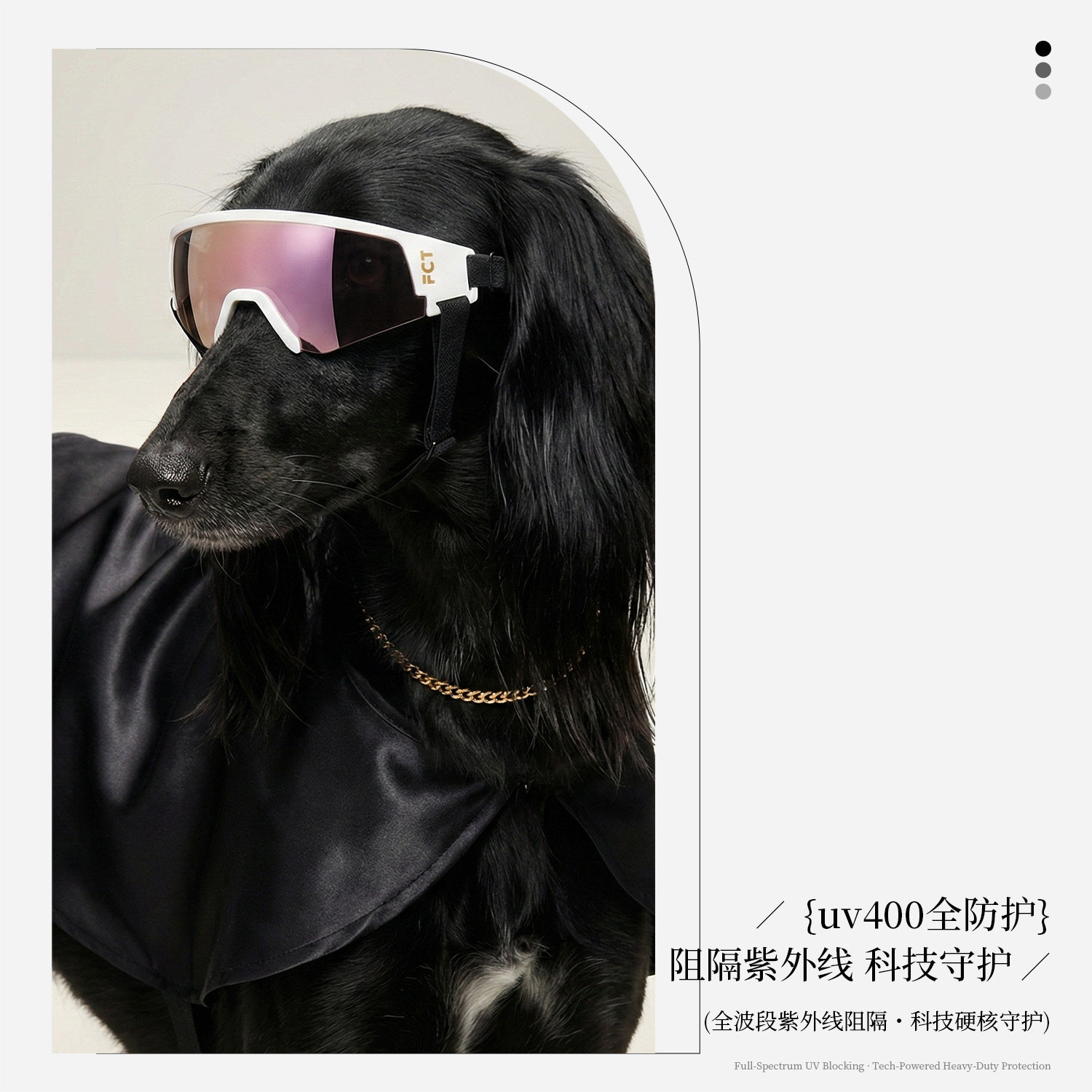 FCT美国品牌宠物护目镜高端真REVO镀膜防风沙紫外线时尚炫酷墨镜,淘宝优惠券,粉丝福利购,淘宝优惠卷