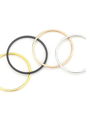 Lovers ring womens fine tail ring Japanese and Korean fashi