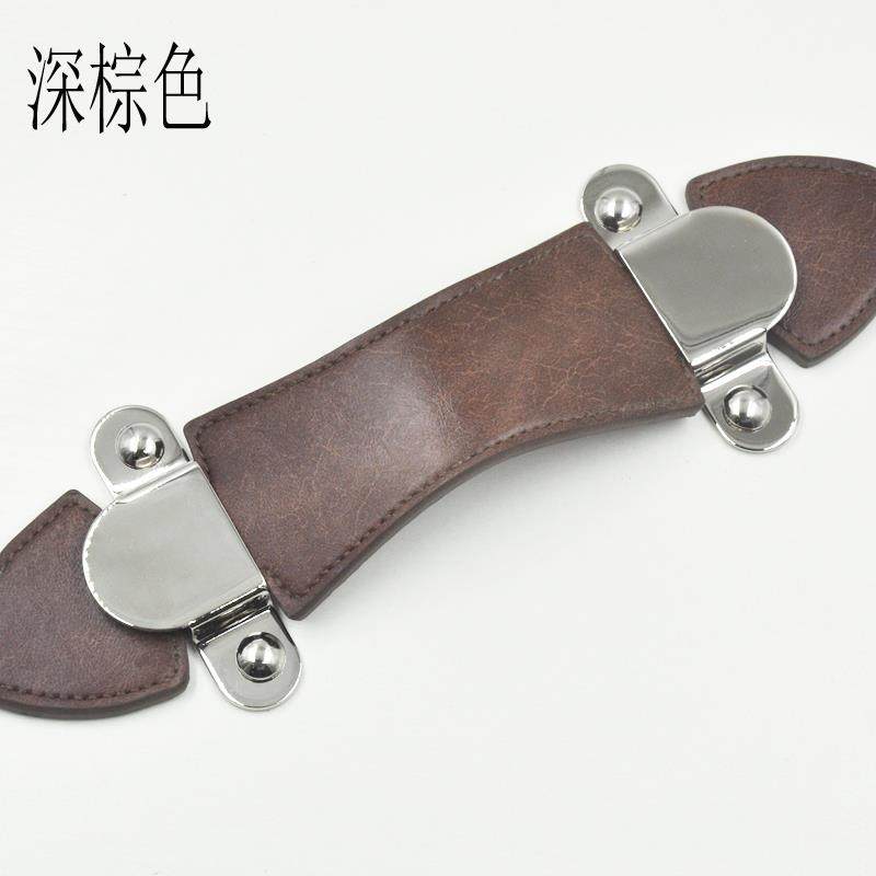 《钜鼎轩》中式仿古皮革拉手/复古箱包真皮拉手/箱包配件/JDI-198,淘宝优惠券,粉丝福利购,淘宝优惠卷