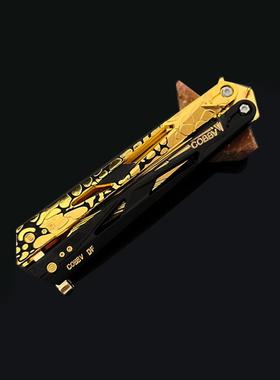 三角洲行动游戏周边影锋蝴蝶暗黑怜悯甩手刀道具合金玩具模型