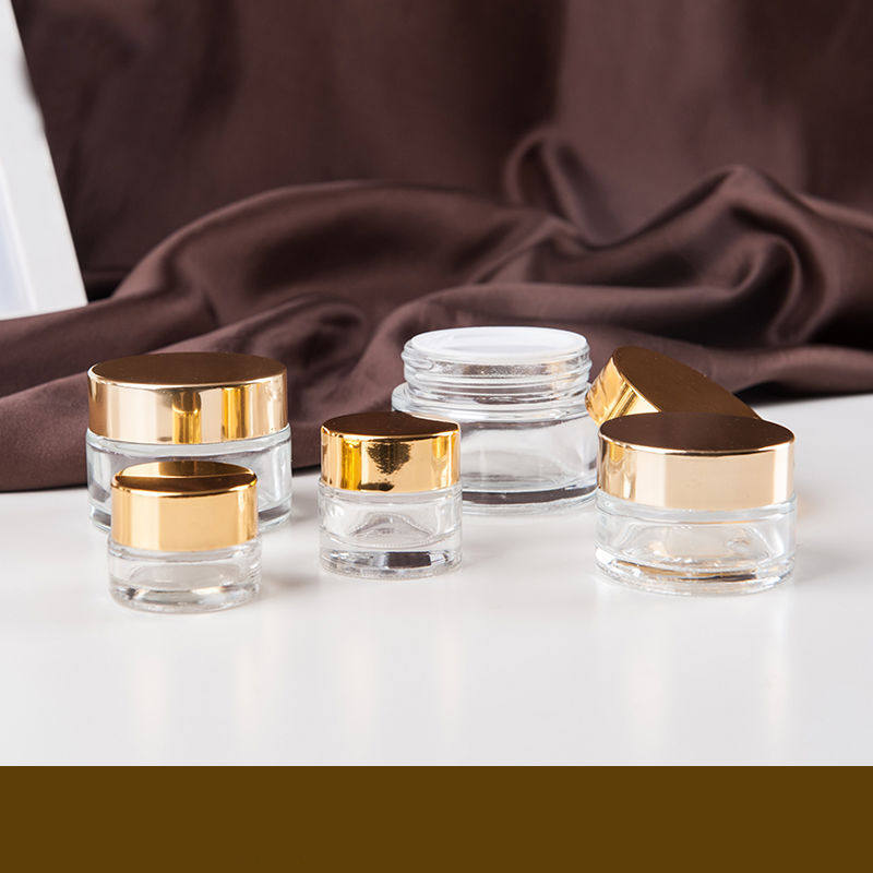 透明棕色便携玻璃化妆品分装空瓶子膏霜瓶眼霜面霜瓶遮光精油瓶,淘宝优惠券,粉丝福利购,淘宝优惠卷