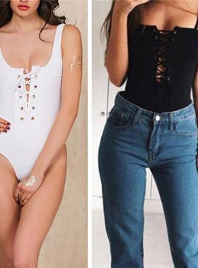 Summer Women Sexy Push-up Bathing Beach Club Casual Clothes