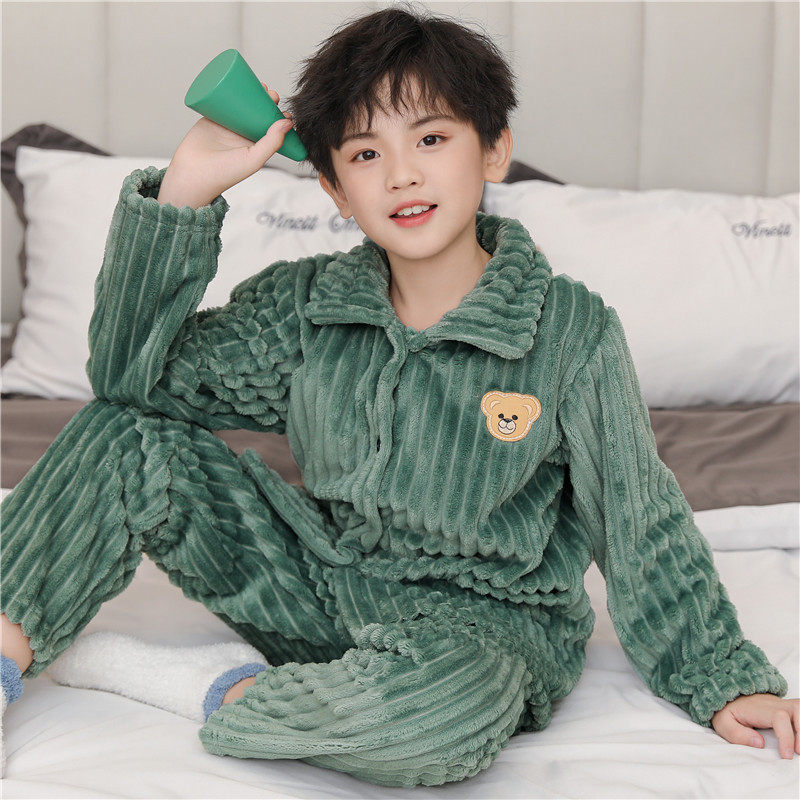 2023儿童睡衣秋冬宝宝加厚珊瑚绒睡衣男女童保暖法兰绒家居服套装,淘宝优惠券,粉丝福利购,淘宝优惠卷