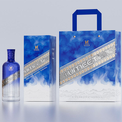 Maotai 悠蜜靛岚蓝莓蒸馏酒40%vol*1瓶中国高端果酿烈酒蓝莓果酒