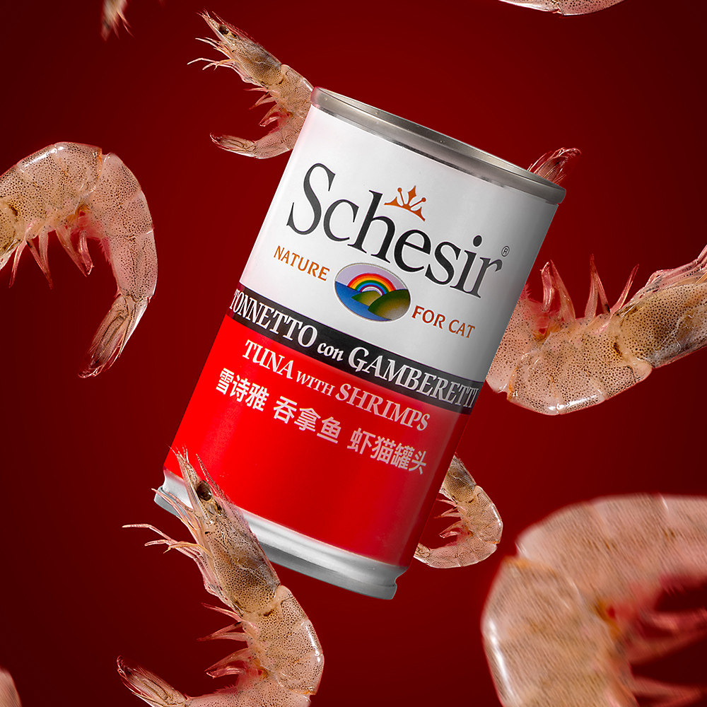 [140g大罐]意大利Schesir雪诗雅猫罐头湿粮主食鲜包成幼进口零食,淘宝优惠券,粉丝福利购,淘宝优惠卷