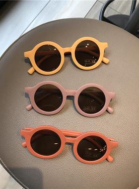 儿童太阳镜时尚潮卡通眼镜男童女童可爱防紫外线护眼宝宝玩具墨镜