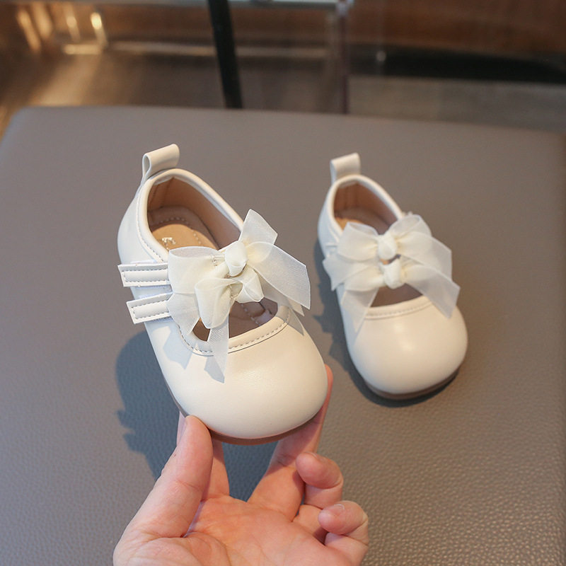 儿童小皮鞋2026春秋季新款韩版百搭蝴蝶结公主鞋女童软底宝宝单鞋,淘宝优惠券,粉丝福利购,淘宝优惠卷