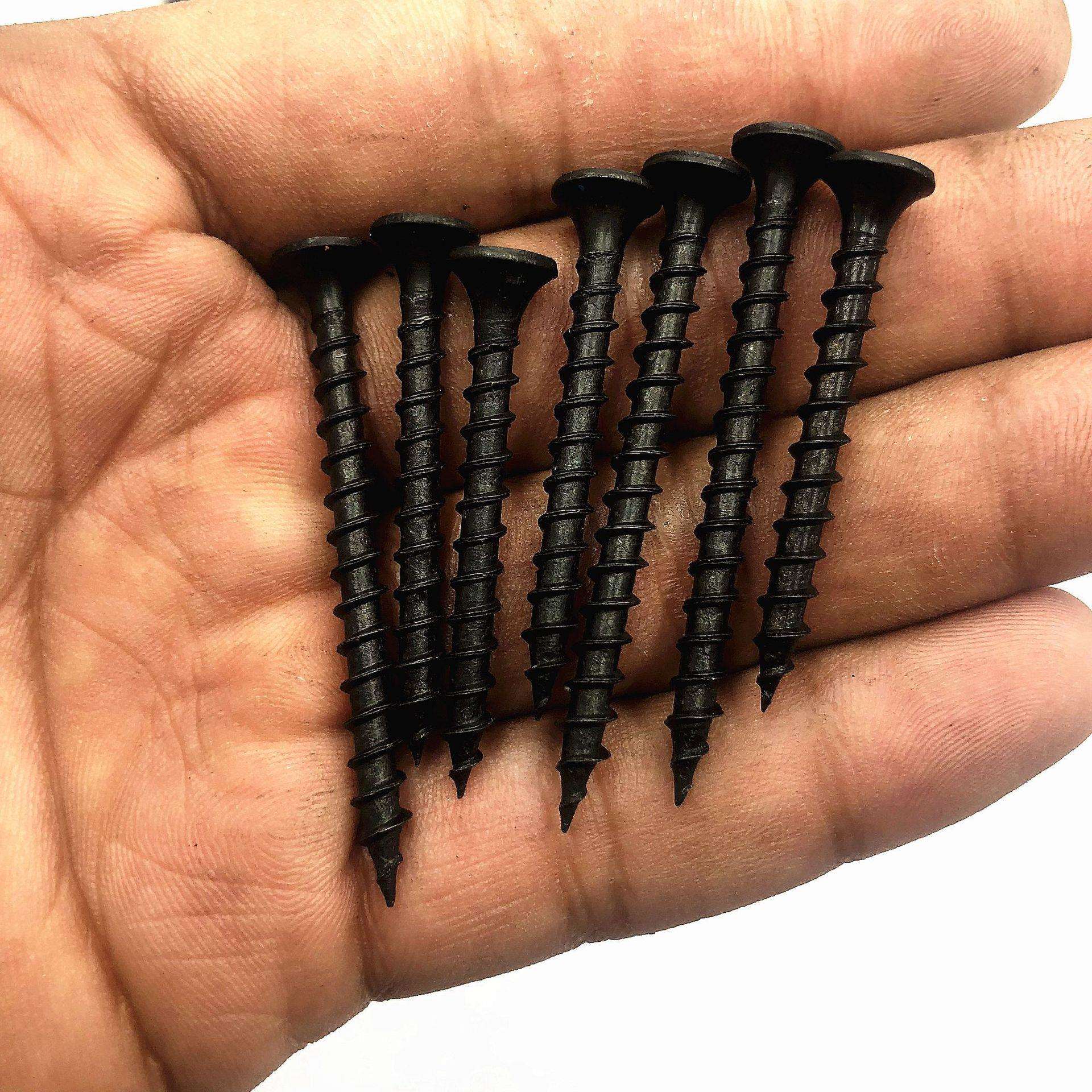 大量高强度粗牙干壁钉 快牙木螺丝 粗扣自攻螺丝木螺丝 - 图3