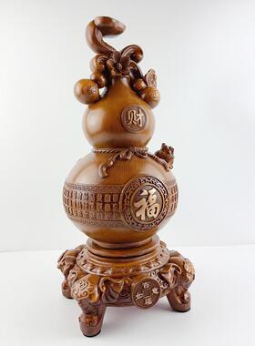 义乌厂家百福葫芦摆件创意家居客厅玄关工艺品装饰摆件