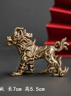热销纯铜龙之九子狴犴赑屃螭吻蚣蝮椒图蒲牢狻猊饕餮睚眦家居饰品