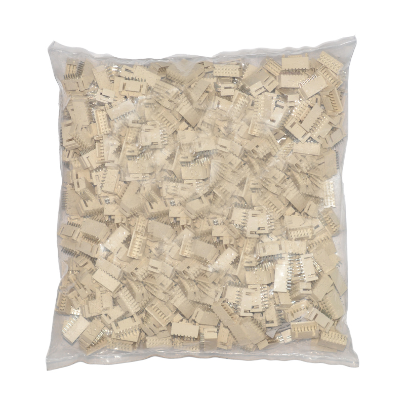 XHD双排连接器直针座胶壳压线端子DF1B-4 6 8P 10DS 2.5mm XH2.54 - 图3