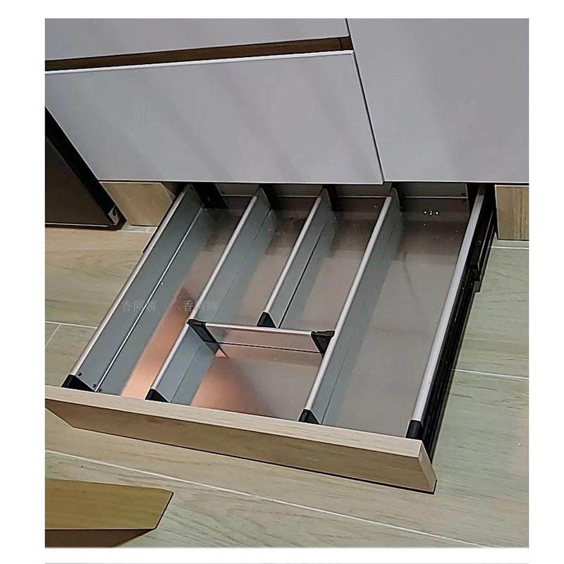 踢脚线上抽拉篮单层橱柜厨房柜体地脚线抽屉按弹式工具抽储物篮,淘宝优惠券,粉丝福利购,淘宝优惠卷