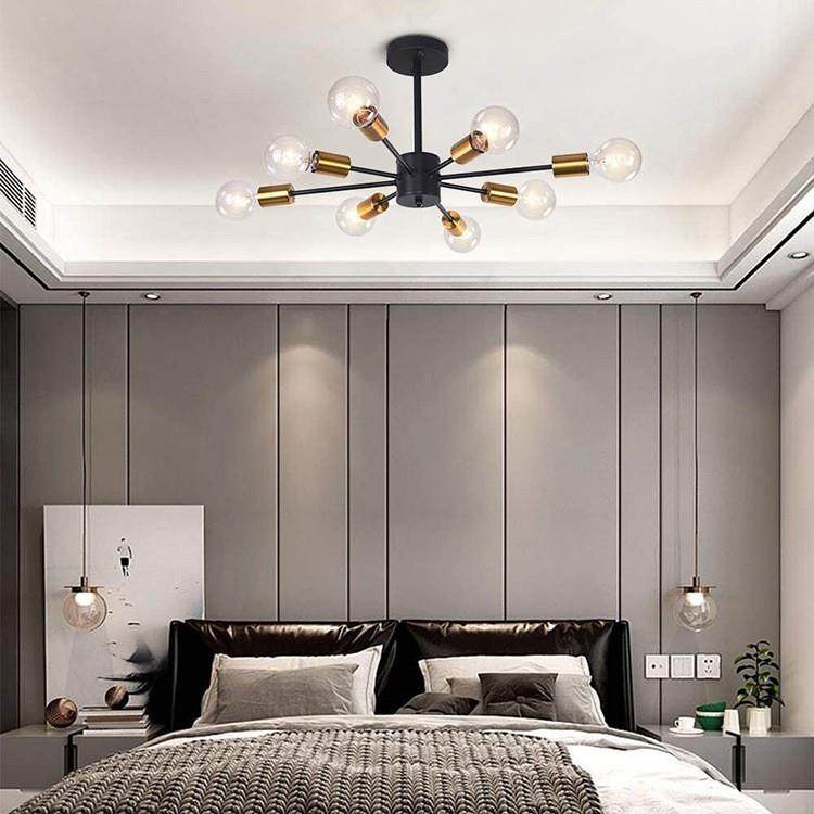 跨境美式简约铁艺客厅工业风吸顶灯现代书房北欧创意个性卧室灯具,淘宝优惠券,粉丝福利购,淘宝优惠卷