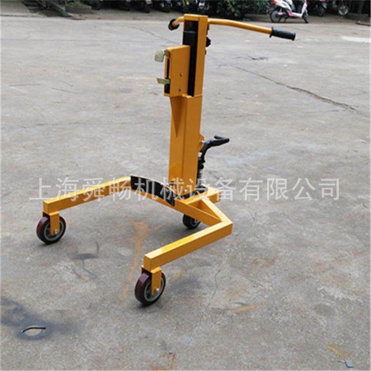 载重350公斤升高30公分手动圆桶搬运车 油桶手推举高车升降车,淘宝优惠券,粉丝福利购,淘宝优惠卷