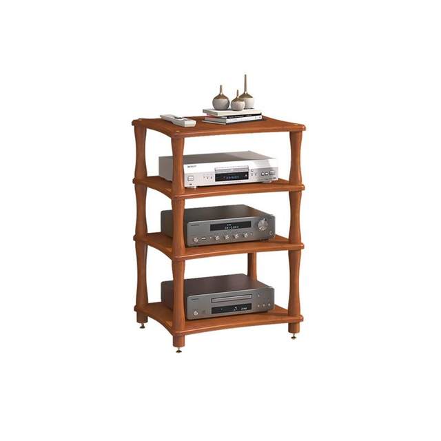 Pure solid wood amplifier rack cabinet audio and video equipment cabinet audio equipment rack