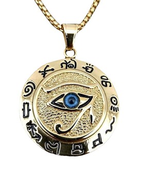 云锦古埃及荷鲁斯之眼吊坠TheEye