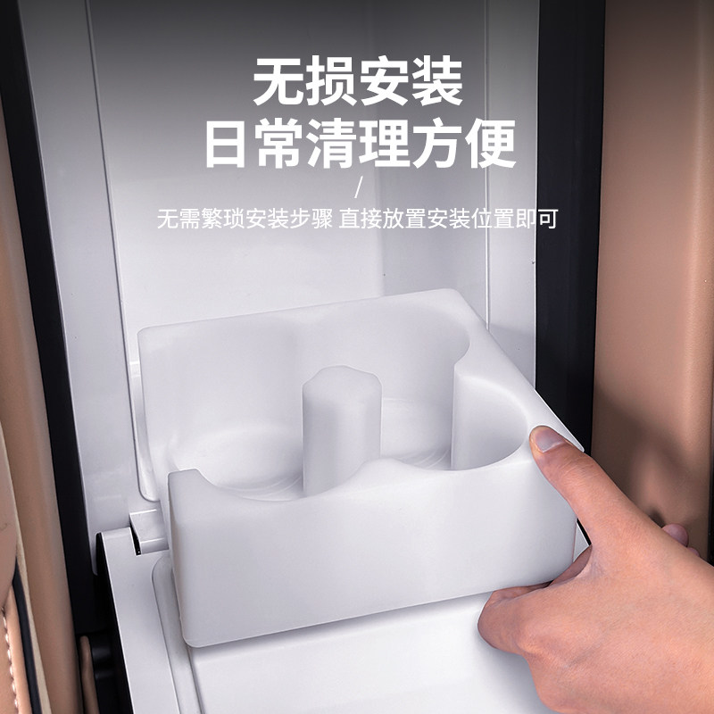 适用于享界S9后排冰箱硅胶分隔垫专车专用后排冰箱防滑垫内饰改装