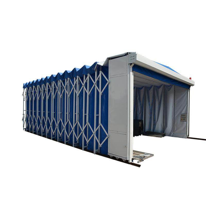 移动式伸缩喷漆房大型电动轨道环保无尘打磨房工业烤漆焊烟晾干房,淘宝优惠券,粉丝福利购,淘宝优惠卷