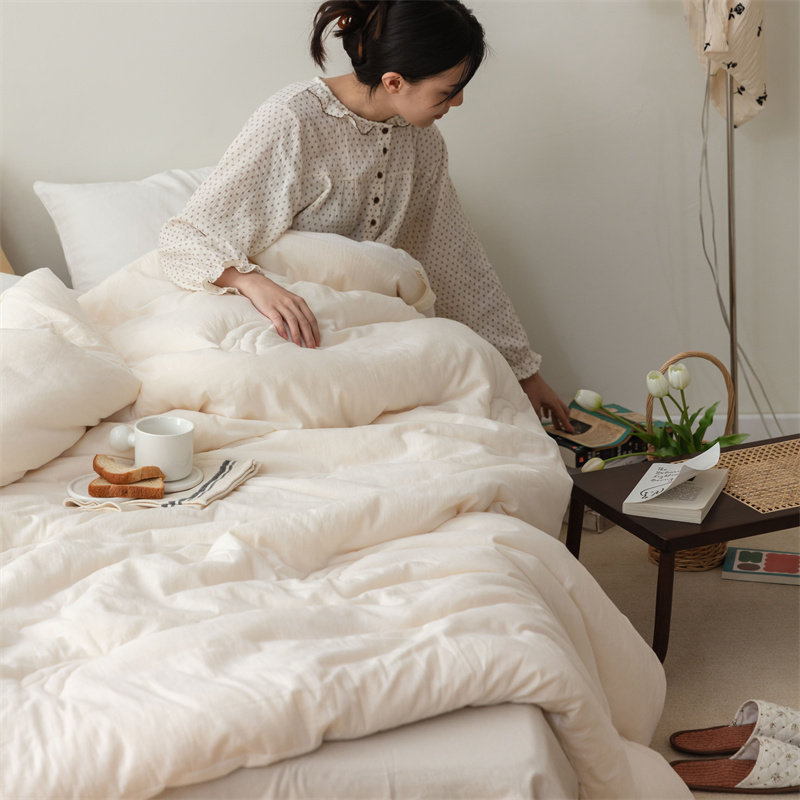 大豆纤维纱布四季被子可机洗空调春秋被芯被褥单双人加大冬被保暖,淘宝优惠券,粉丝福利购,淘宝优惠卷