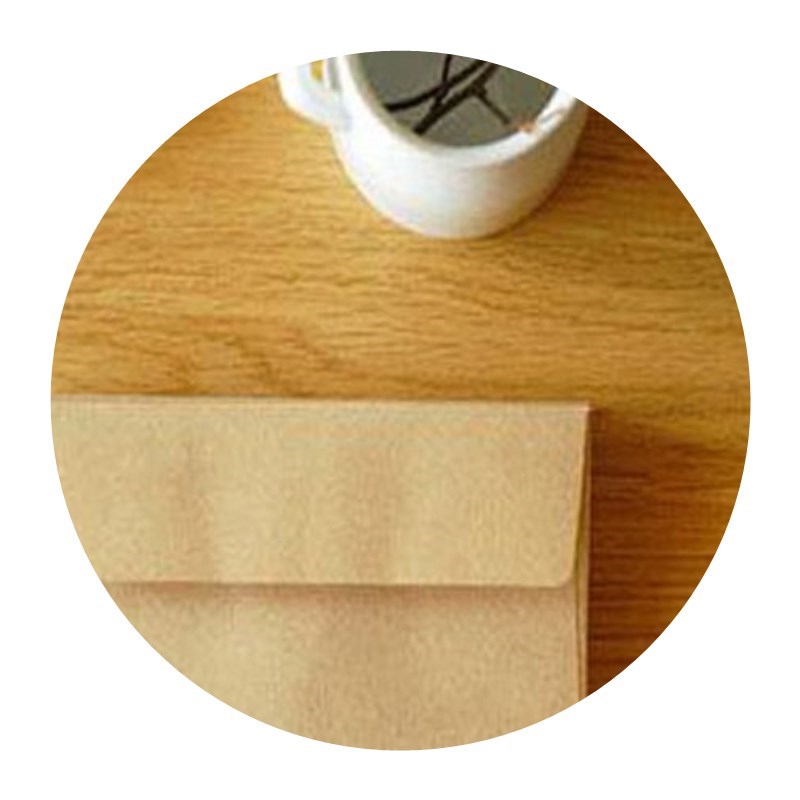 Kraft Paper Envelope Vintage Blank Letter Paper Writing Enve - 图2