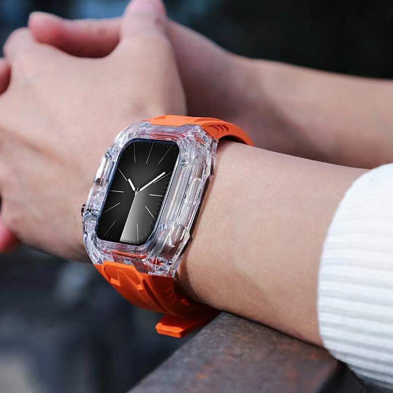 清歌适用AppleWatchUltra3手表带iWatch/Applewatch改装S11表壳S10腕表Ultra2代苹果手表保护壳iWatchS表带S9 - 图3