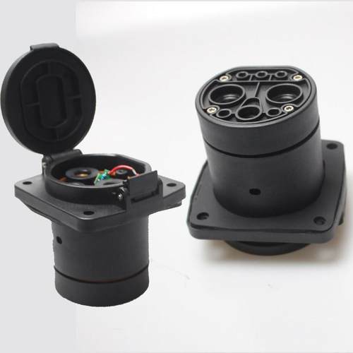 国标直流九孔快充充电座口头DC750V80A125A250A/YDG250D-D-S1维修 - 图0