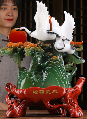 寿桃摆件长辈祝寿贺寿过作大寿60 80送父母老人创意生日礼物退休