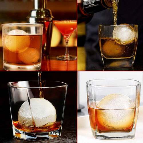 极速Ice Cube Maker Sets Silicone Bar Home Whisky Wine Cockta - 图0