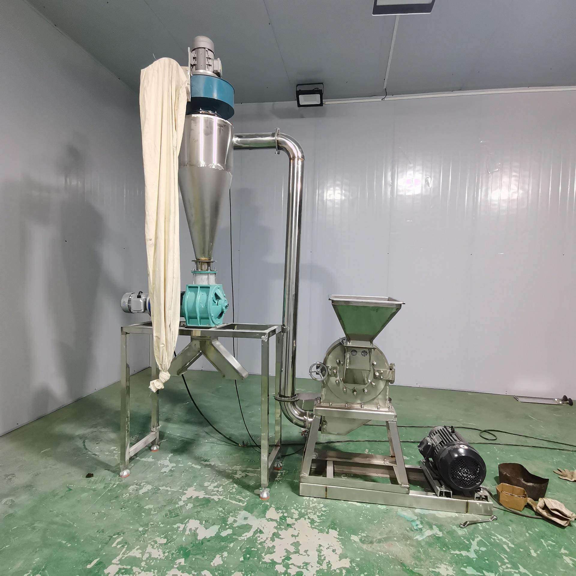 白糖超细磨粉机304不锈钢齿盘粉碎机辣椒香料泡水大米玉米粉碎机,淘宝优惠券,粉丝福利购,淘宝优惠卷