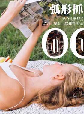 不硌头鲍鱼抓夹扁平发夹女后脑勺